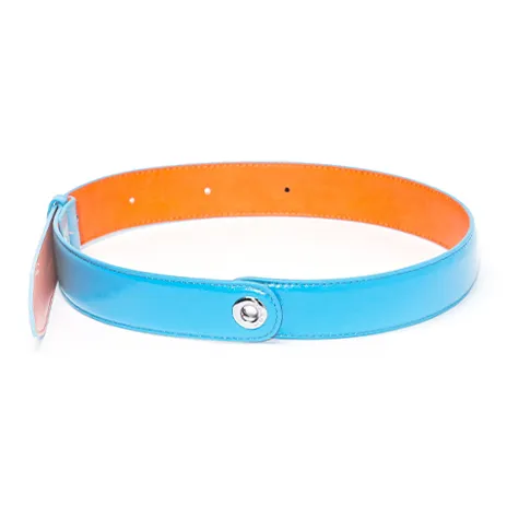 MUYSO Экологичный Переработанный Кожа Ремешок Сумка Ремешок Женский Синий