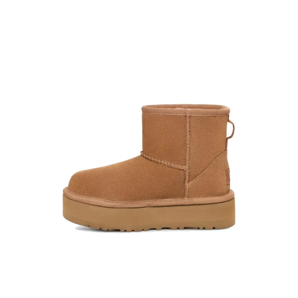 UGG CLASSIC MINI Детские ботинки Коричневый для малышей