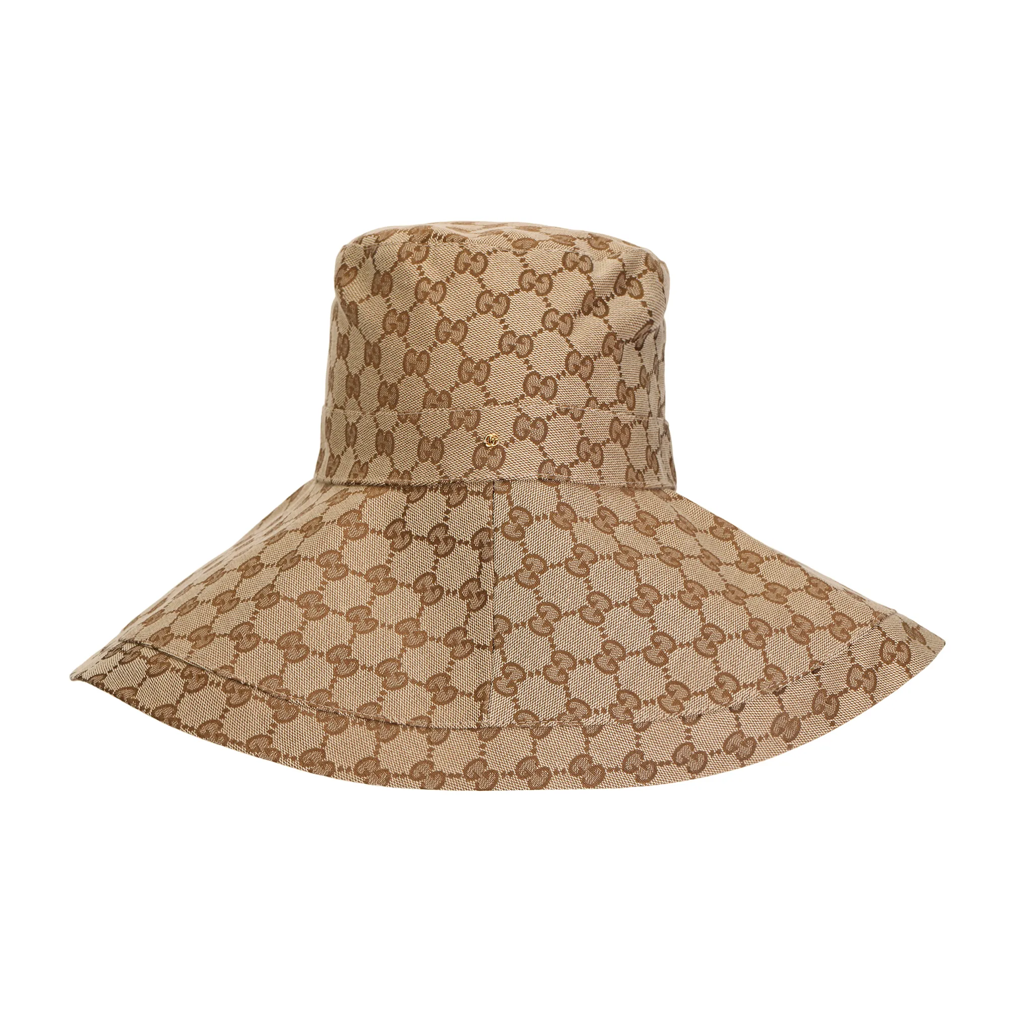 GUCCI Gg Canvas Wide Brim Hat