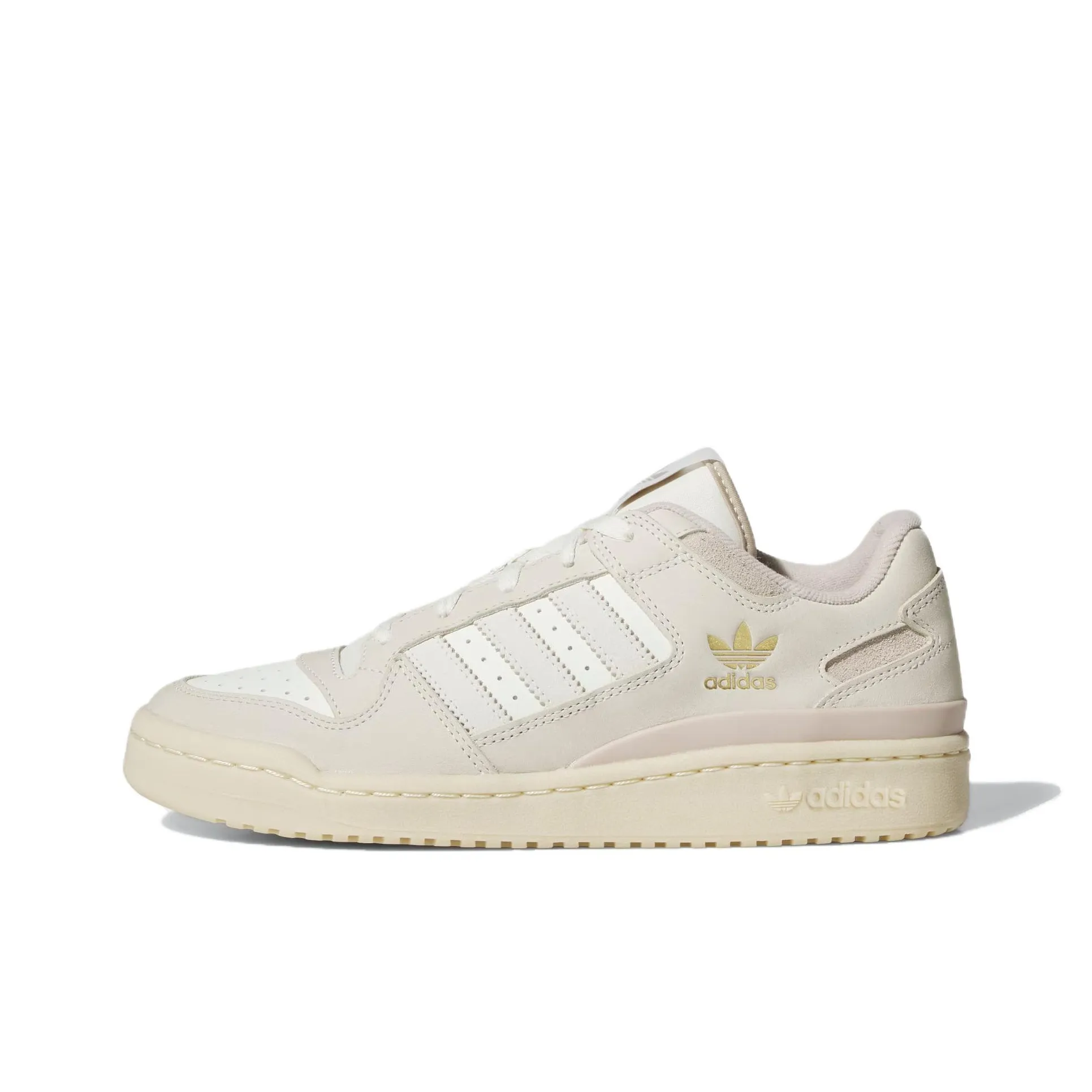 Adidas Originals FORUM Low Топ Скейтборд Кроссовки Унисекс Айвори Белый