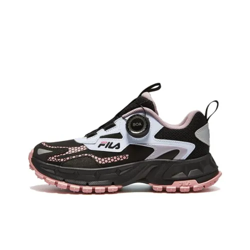 FILA KIDS Беговые кроссовки Low Top Черные Унисекс
