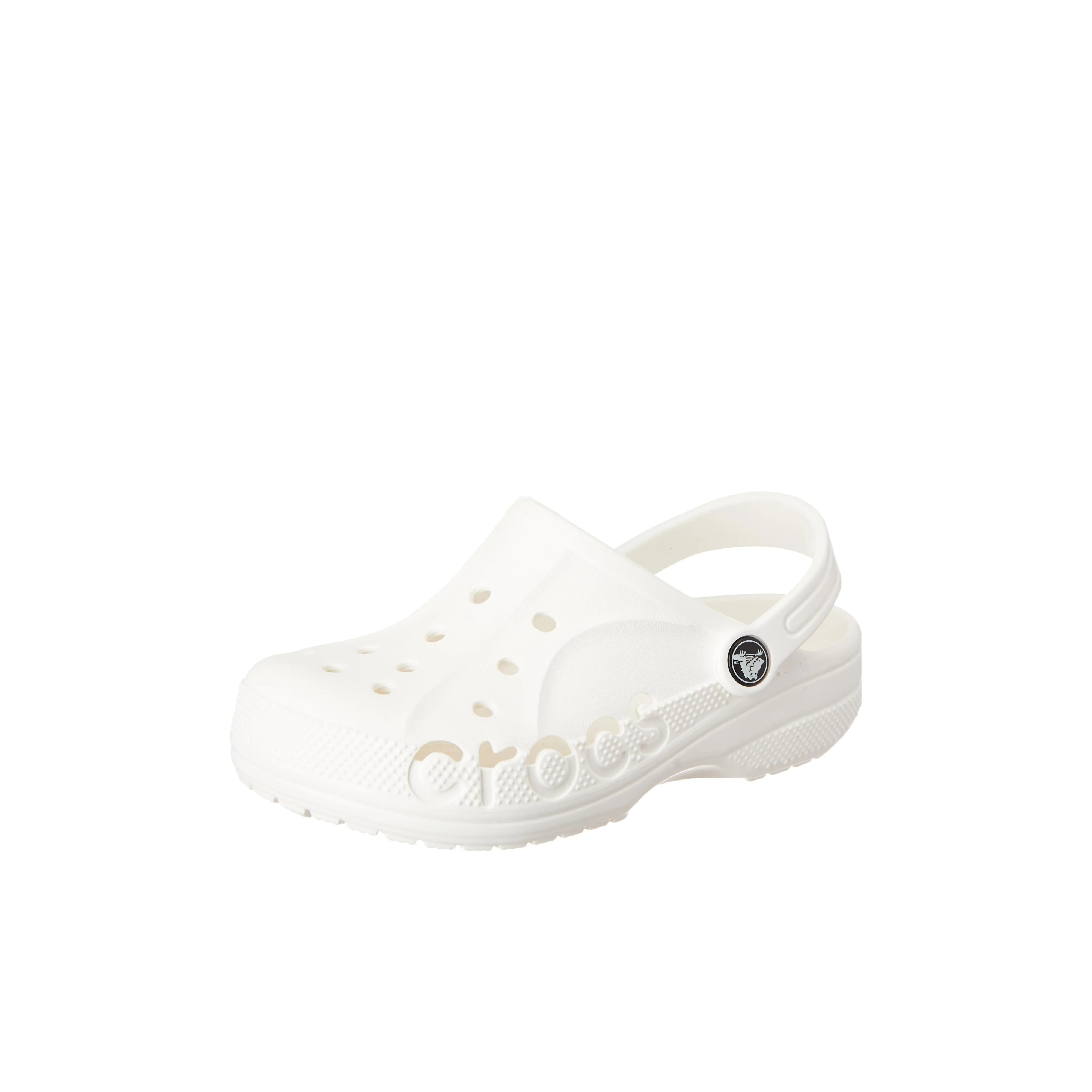 Crocs Baya Clog Slip-resistant Abrasion-resistant Children's Sandals White Kids