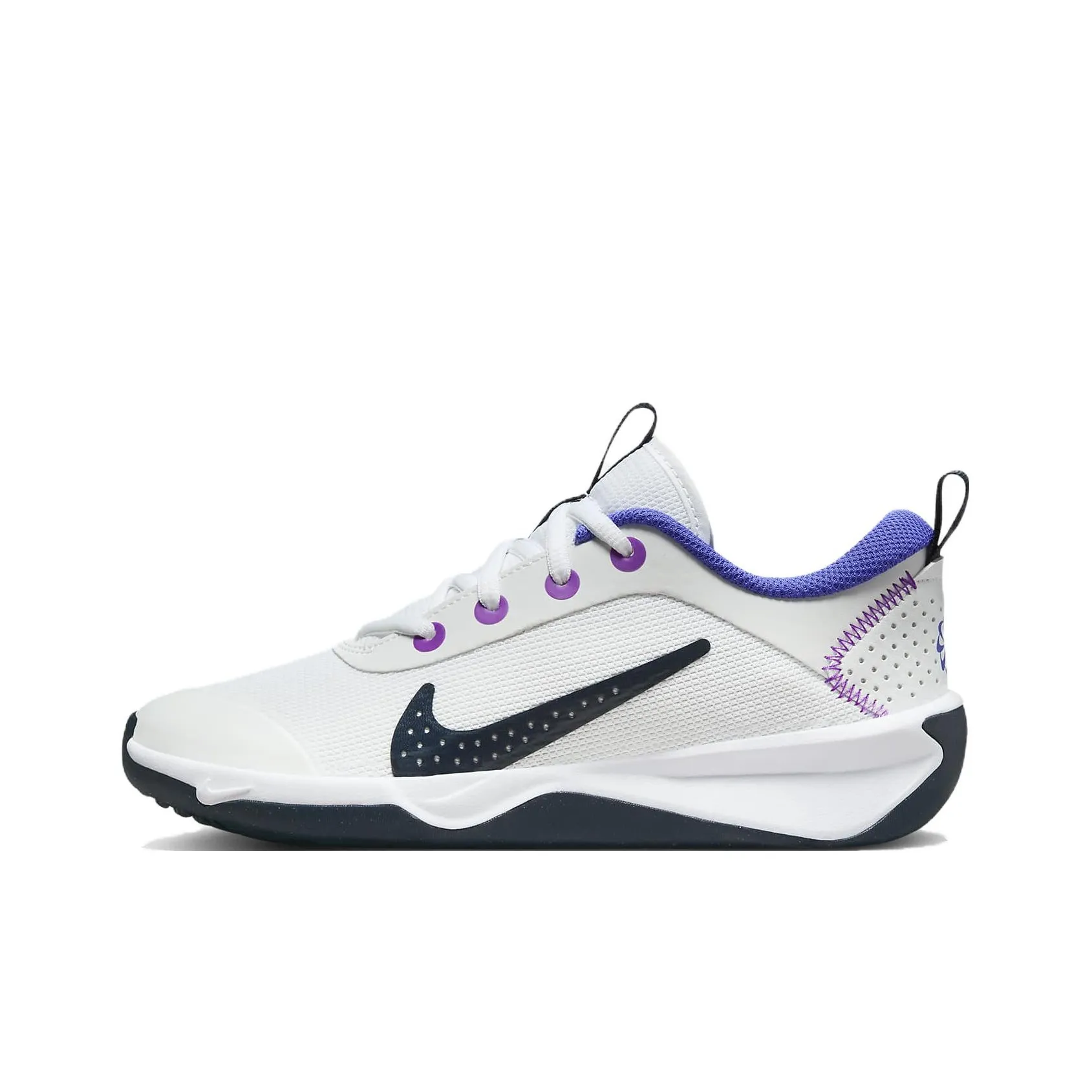 Nike Omni Multi Court GS 'White Dark Obsidian'