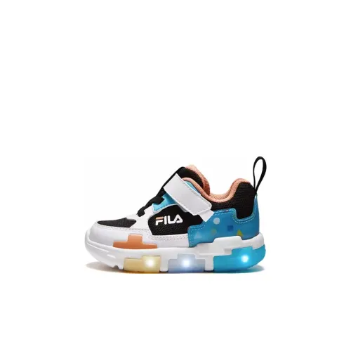 FILA KIDS Обувь для малышей Низкие кеды Синий, белый, оранжевый Детская