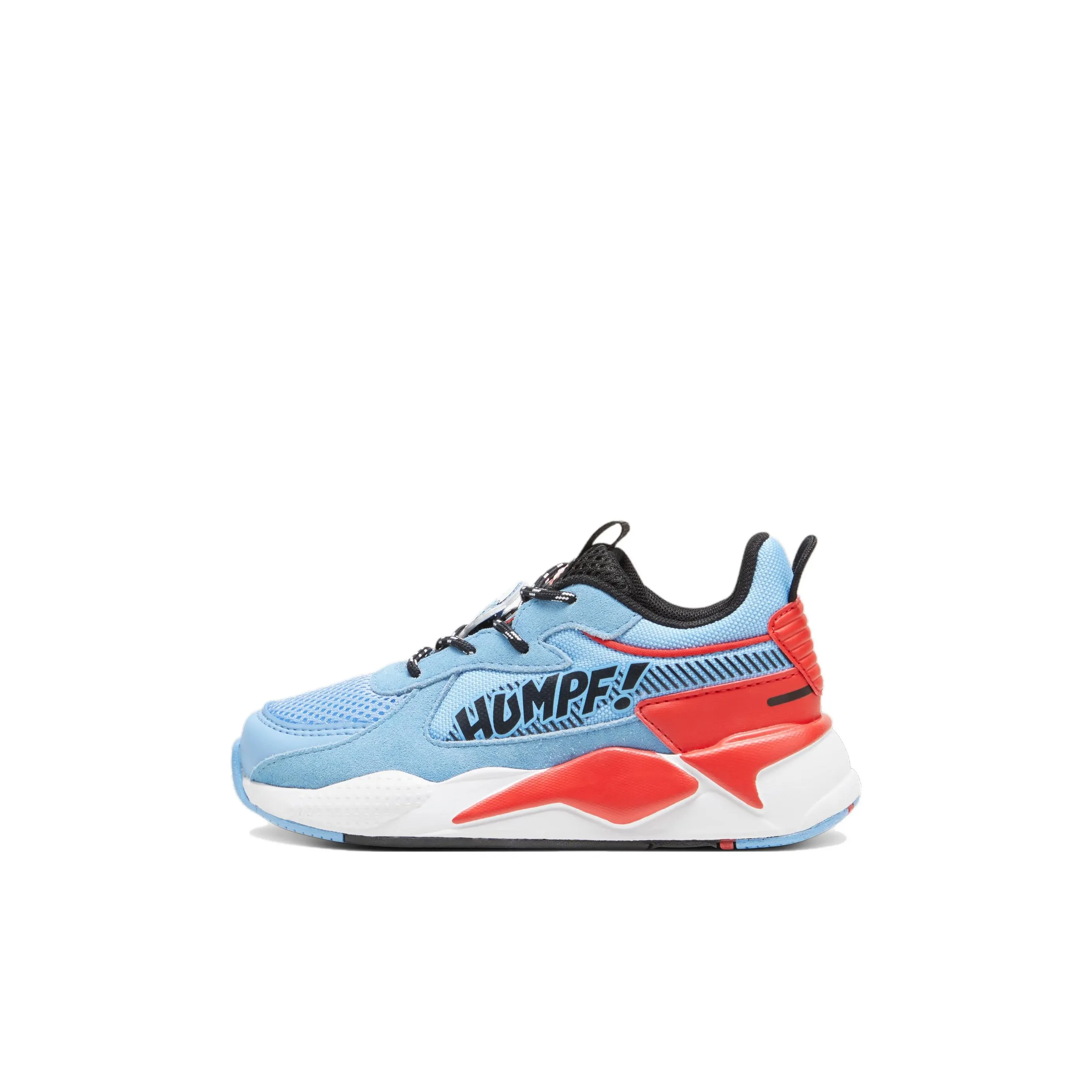 THE SMURFS X PUMA RS X Водонепроницаемый Низкий Топ Детские Беговые Кроссовки Синий Дети Возраст 3-7 Лет