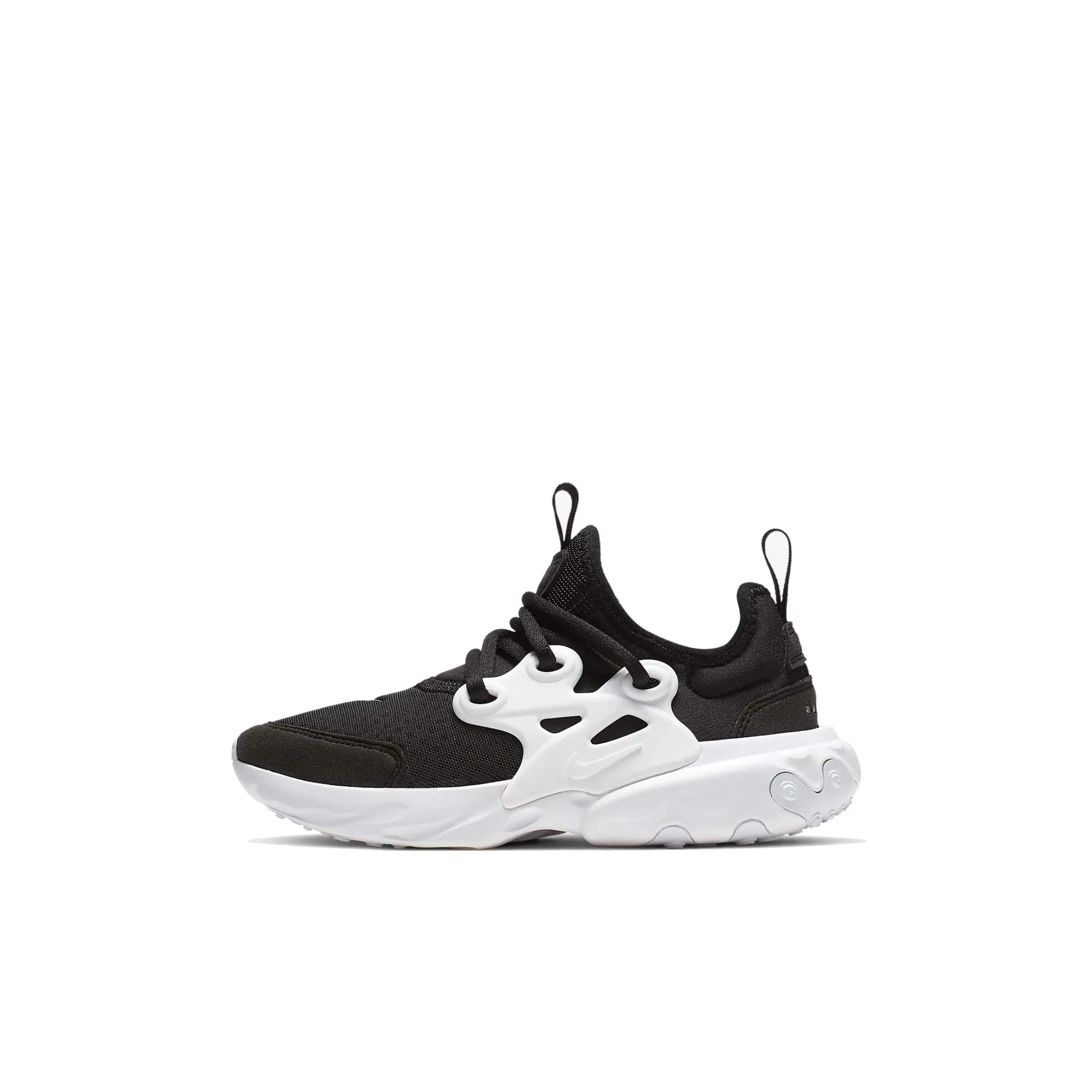 Nike React Presto Anti-Slip Wear-Resistant Low-Top Kids' Running Shoes Black Kids'