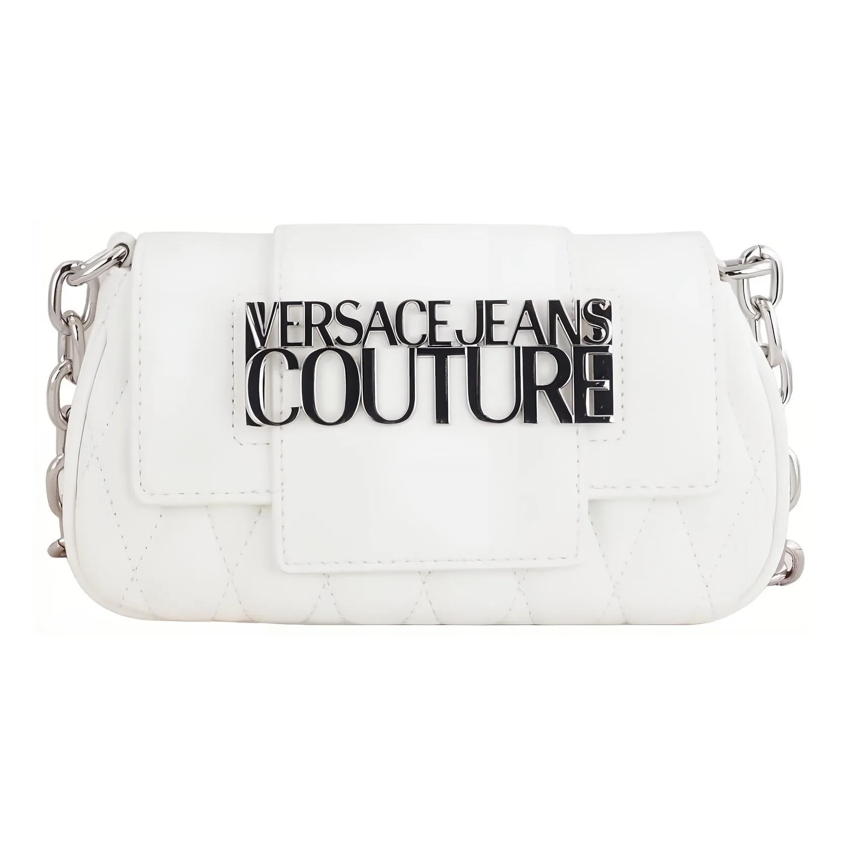 VERSACE JEANS COUTURE Polyurethane Crossbody Bag Mini Women's White