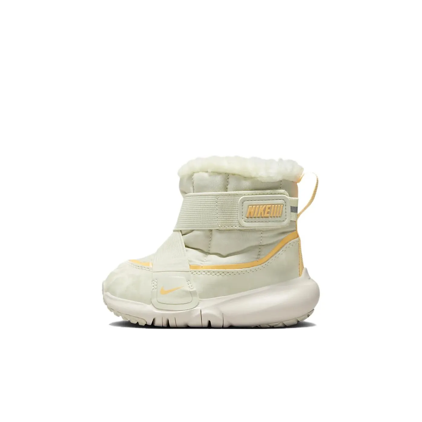 Nike Flex Advance Устойчивая к истиранию Высокая Обувь для малышей Бежевая для новорожденных и малышей