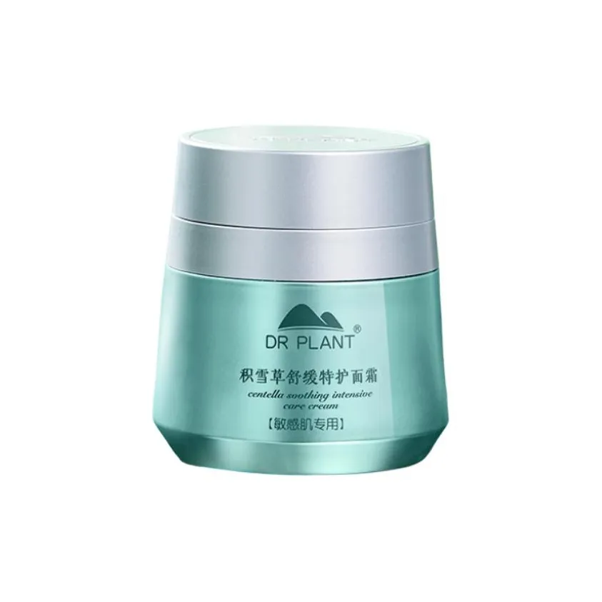 Dr．Plant Centella Asiatica Успокаивающий Особенный Уход для Лица Крем Увлажняющий и Восстанавливающий 50 г