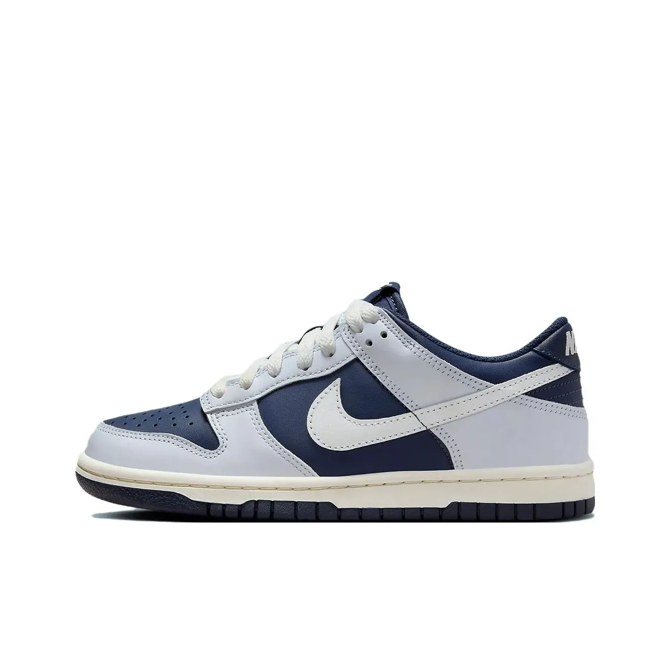 Nike Dunk Low Football Grey Midnight Navy GS