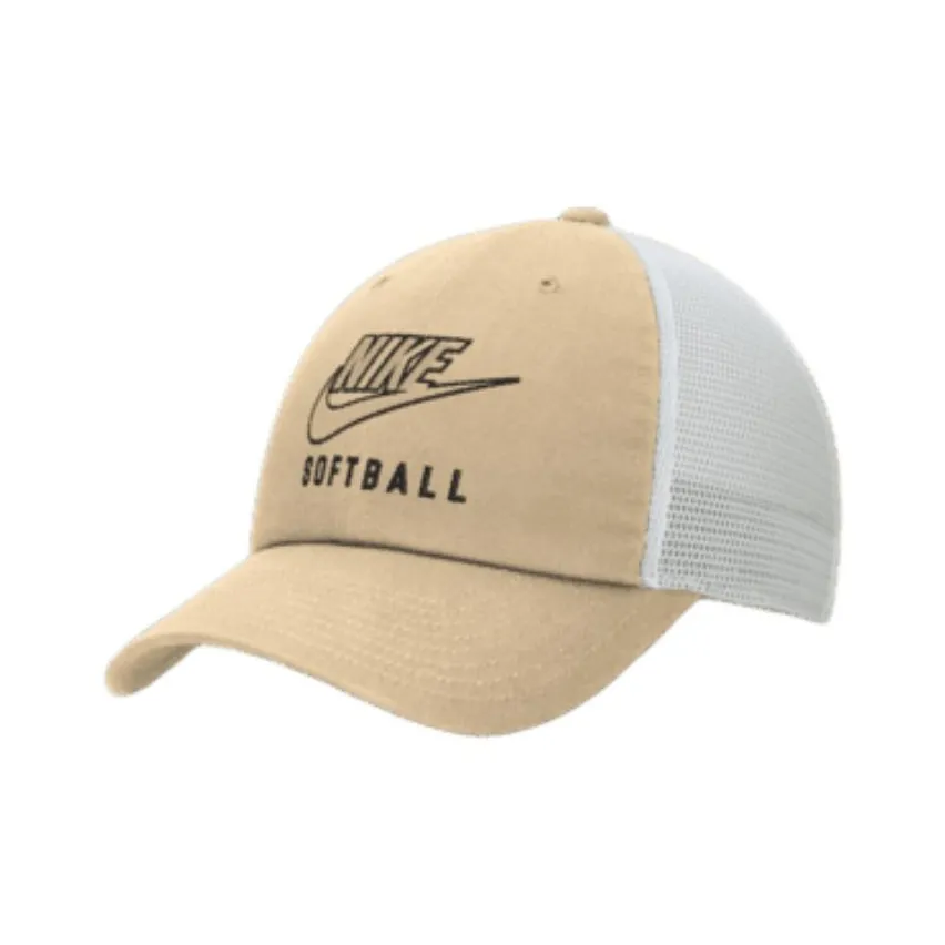 Nike Club Unstructured Softball Swoosh Trucker Cap