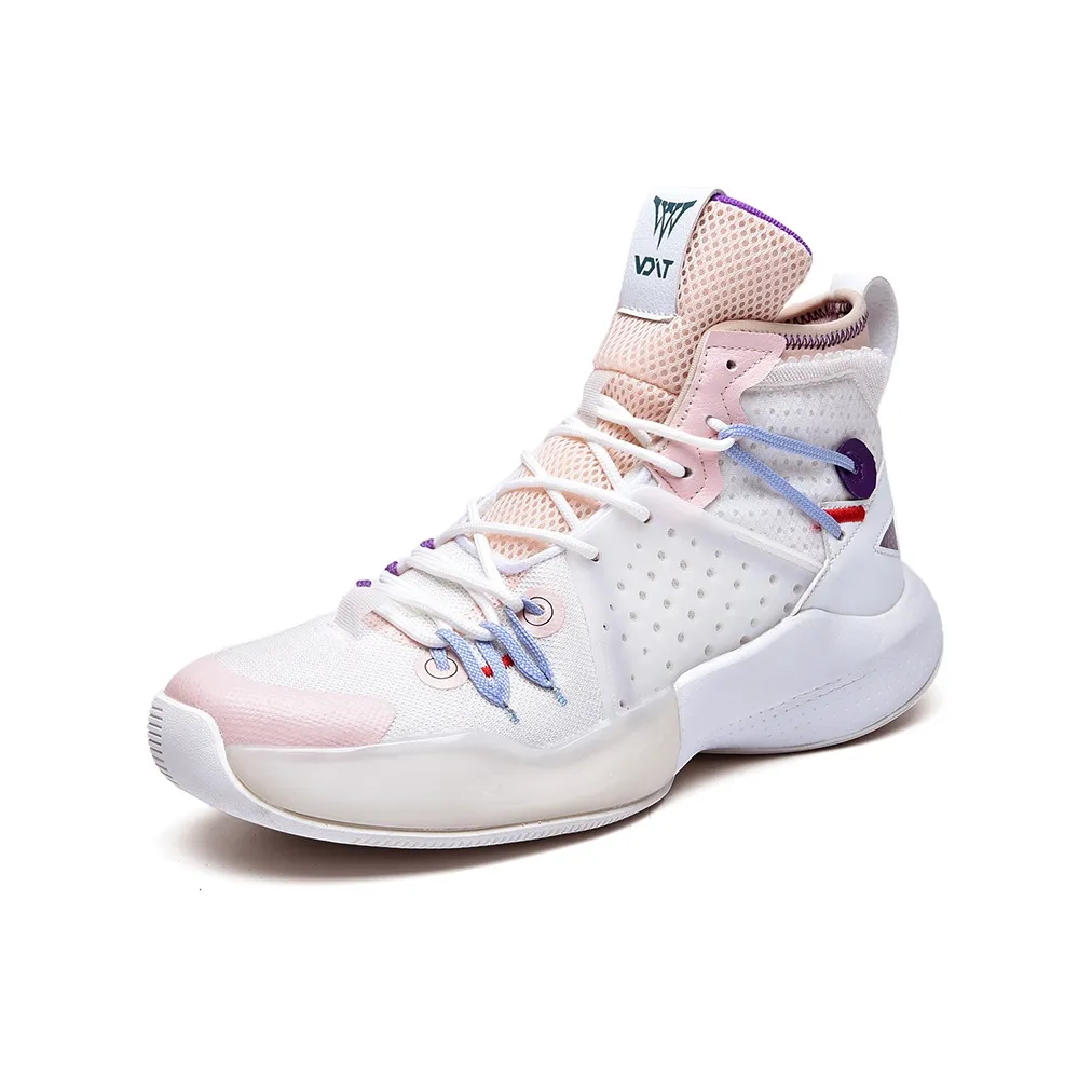 Wooden Rabbit Cushioning Wear-Resistant Basketball Shoes Men's