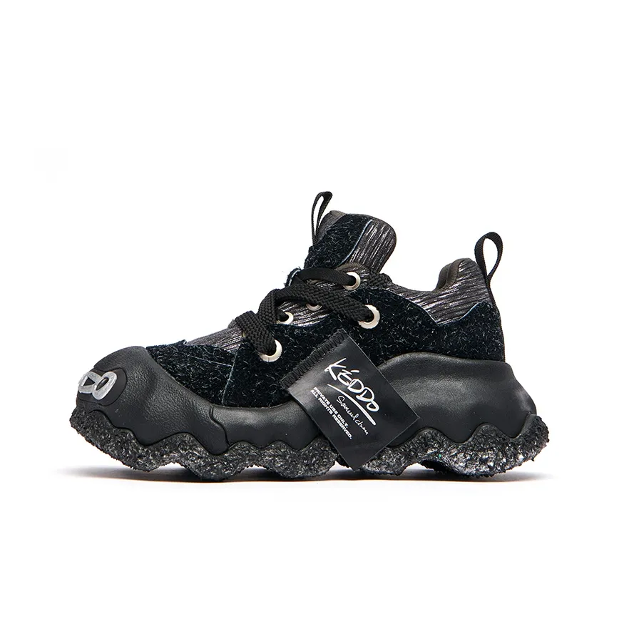 KEDDO Paint Is Not Dry визуально увеличивает рост Низкий топ Толстая подошва Кроссовки Унисекс