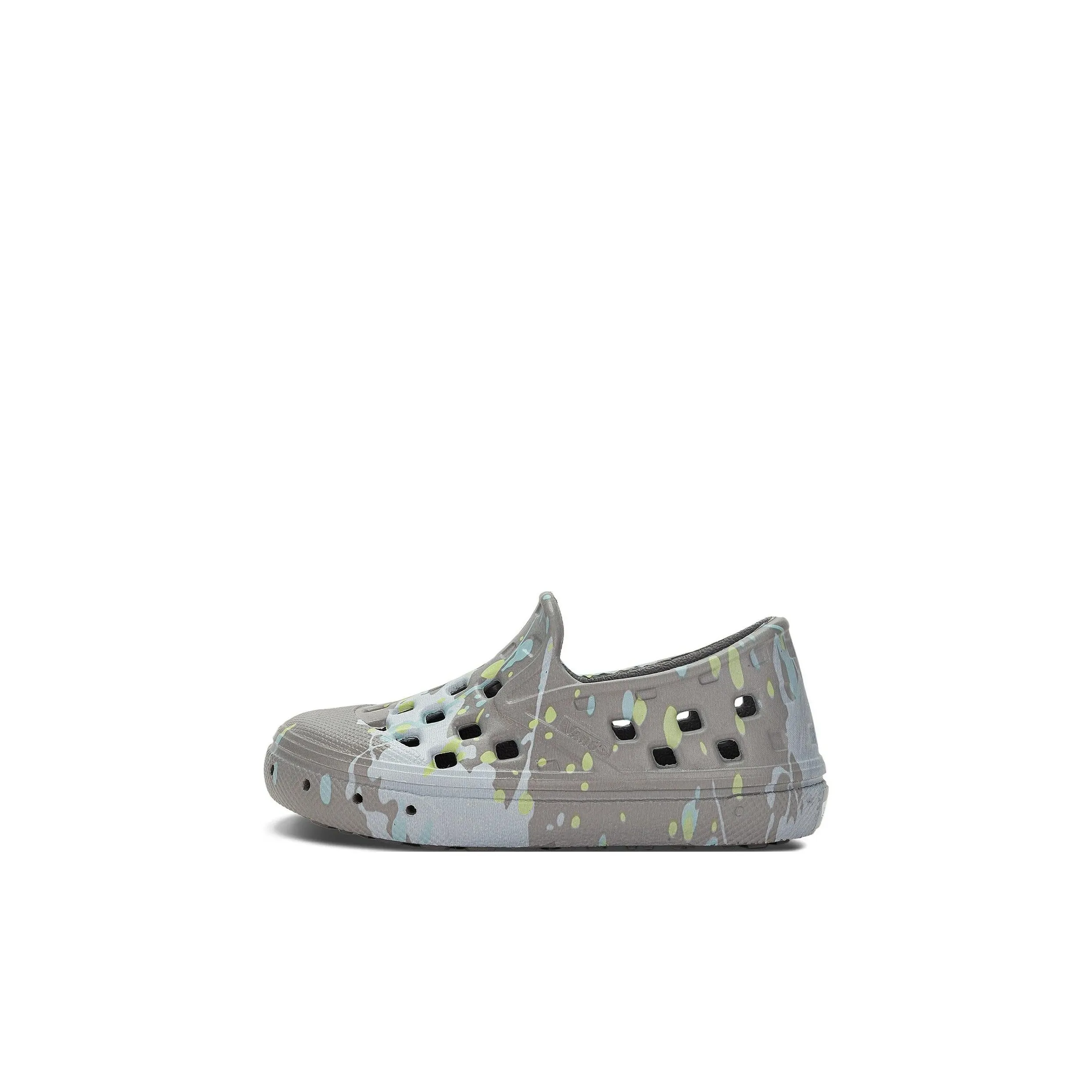 Vans Slip On Trk Амортизация и Дышащий Низкий Топ Обувь для малышей Gray Infant и Toddler