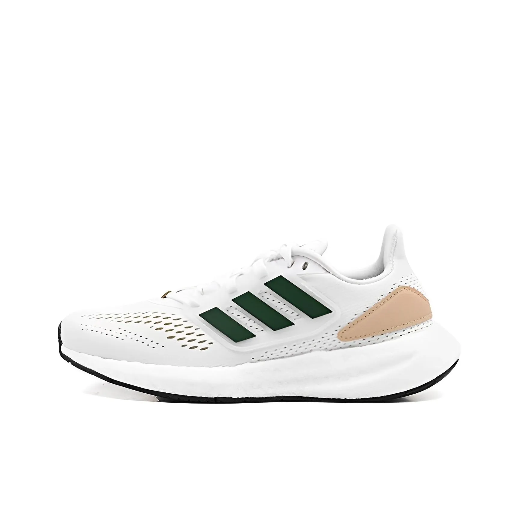 Adidas Pureboost 22 Low Топ Детские Беговые Кроссовки Черный Белый