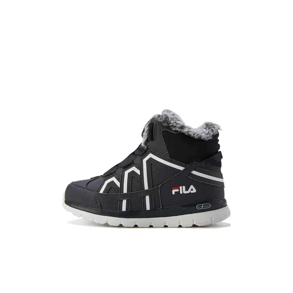 FILA KIDS Устойчивые к истиранию низкие ботинки Черный Белый Детский