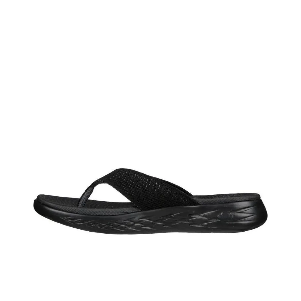 Skechers Quiet Flip Flops Women's Black