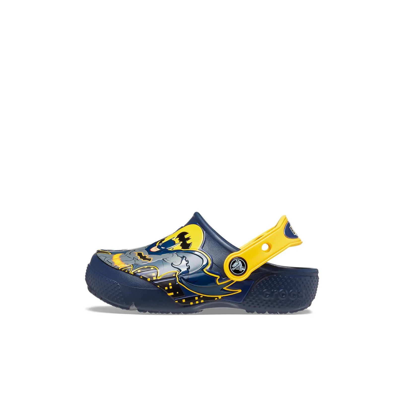 Crocs Устойчивые детские сандалии синие желтые для детей