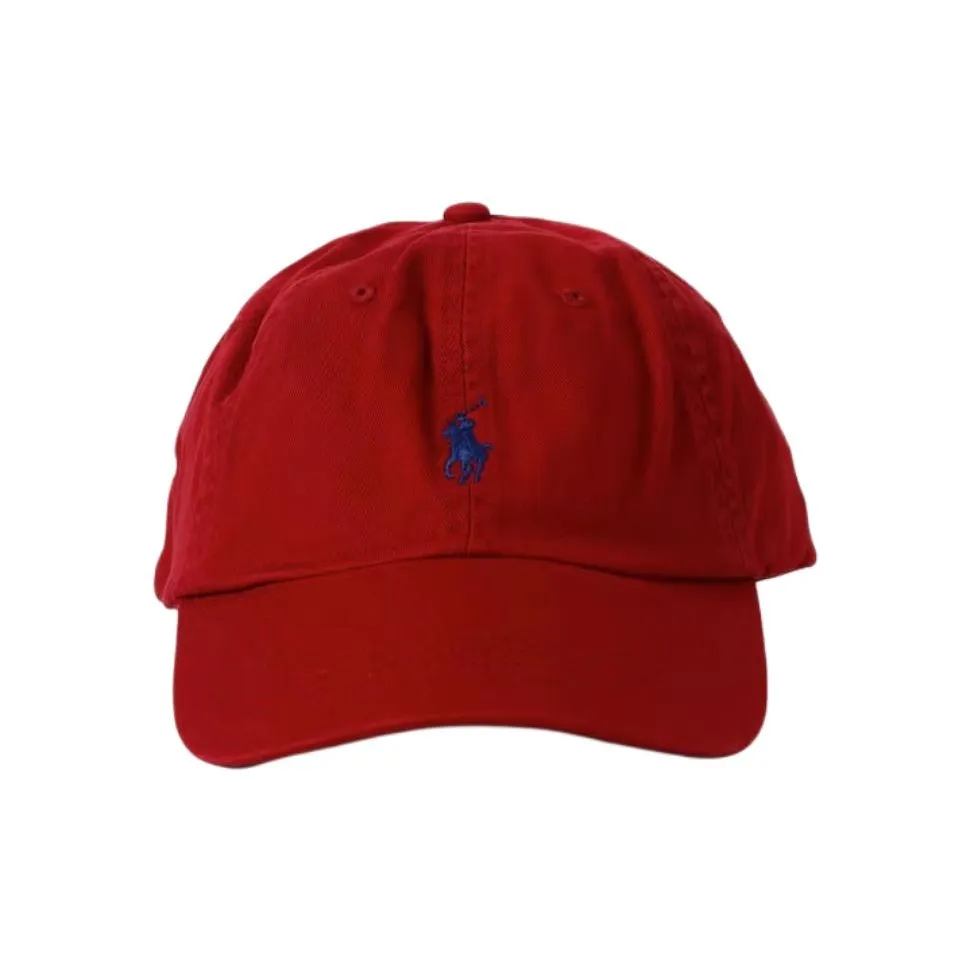 Polo Ralph Lauren Хлопок Бейсболки Унисекс Темно-красный