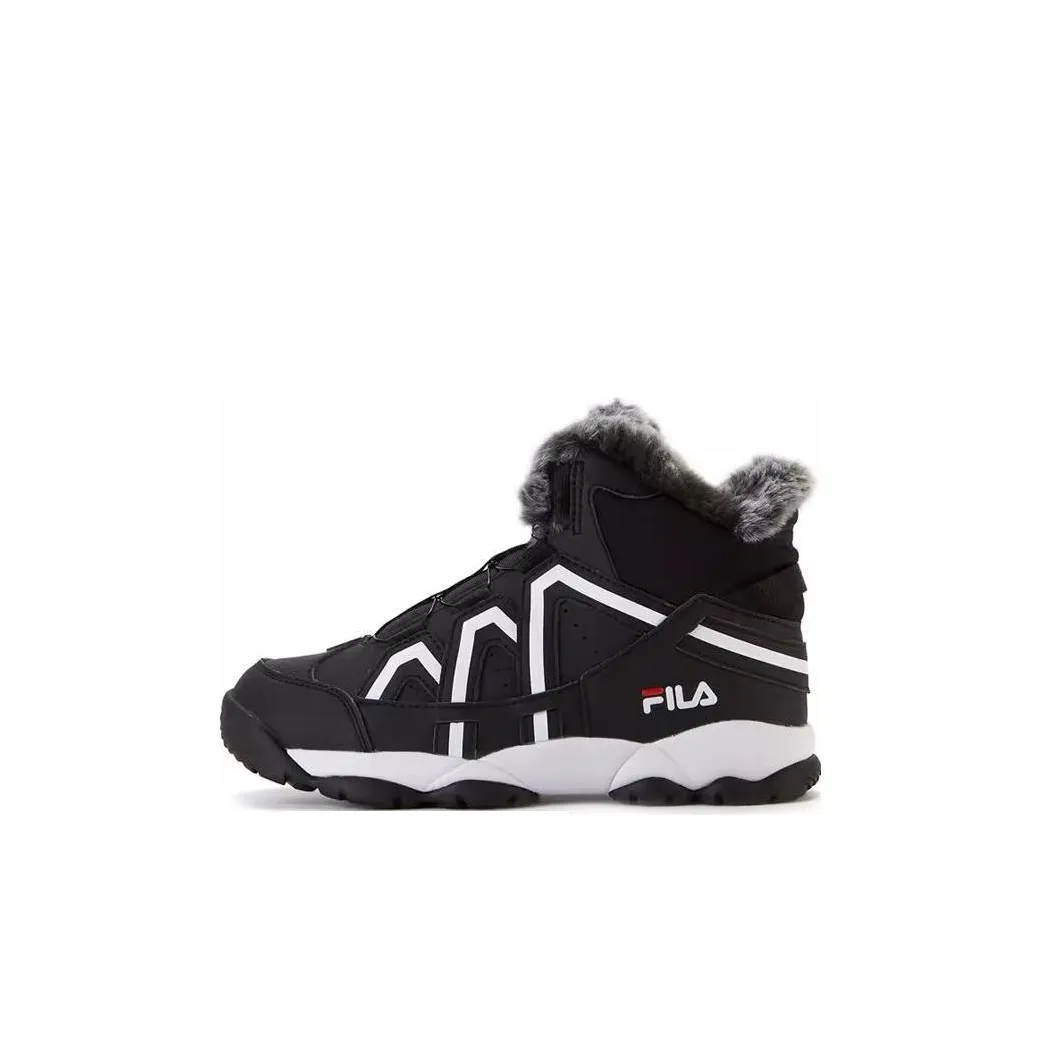 FILA KIDS Устойчивые к истиранию Термоботинки Crew для детей Черный Стандартный Белый Детский