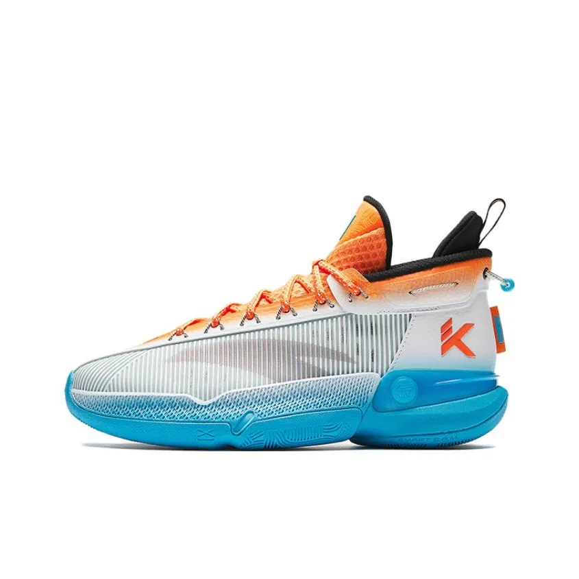 Antakids KT9 KT 9 Амортизация Износостойкий MID Топ Детские Баскетбольные Кроссовки Ярко-оранжевый