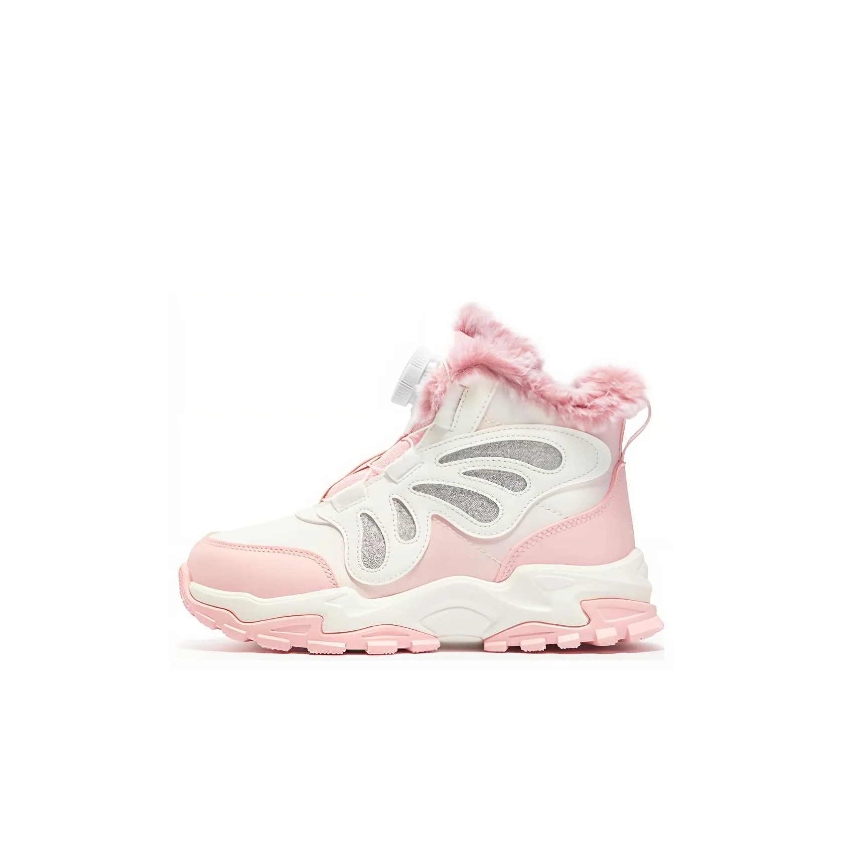 XTEP Амортизация Износостойкие детские ботинки для голени розовые для детей 3-7 лет