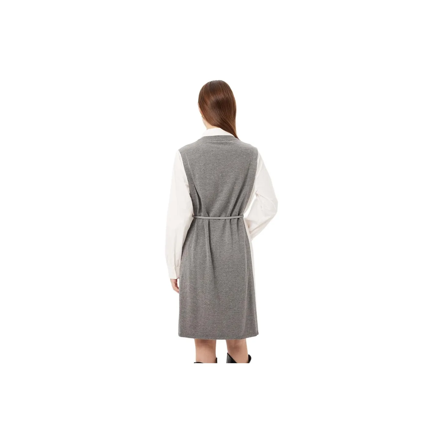 Hush Puppies Long-Sleeved Dresses Women's Heather Gray