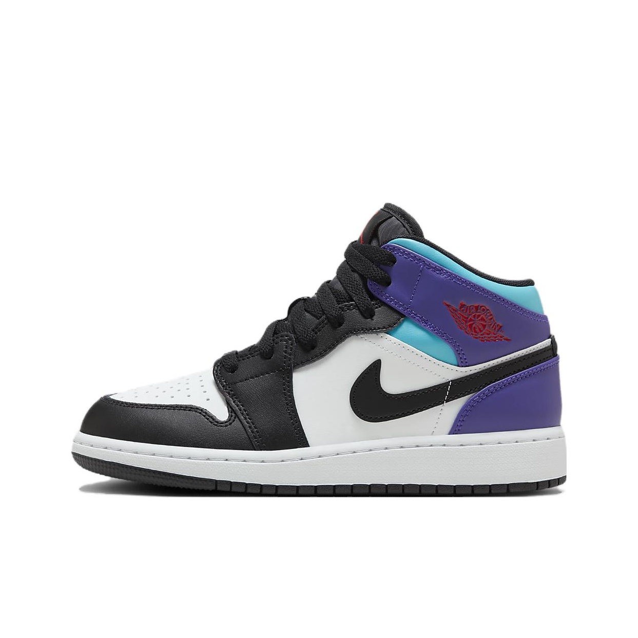 Purple blue and black jordans hotsell