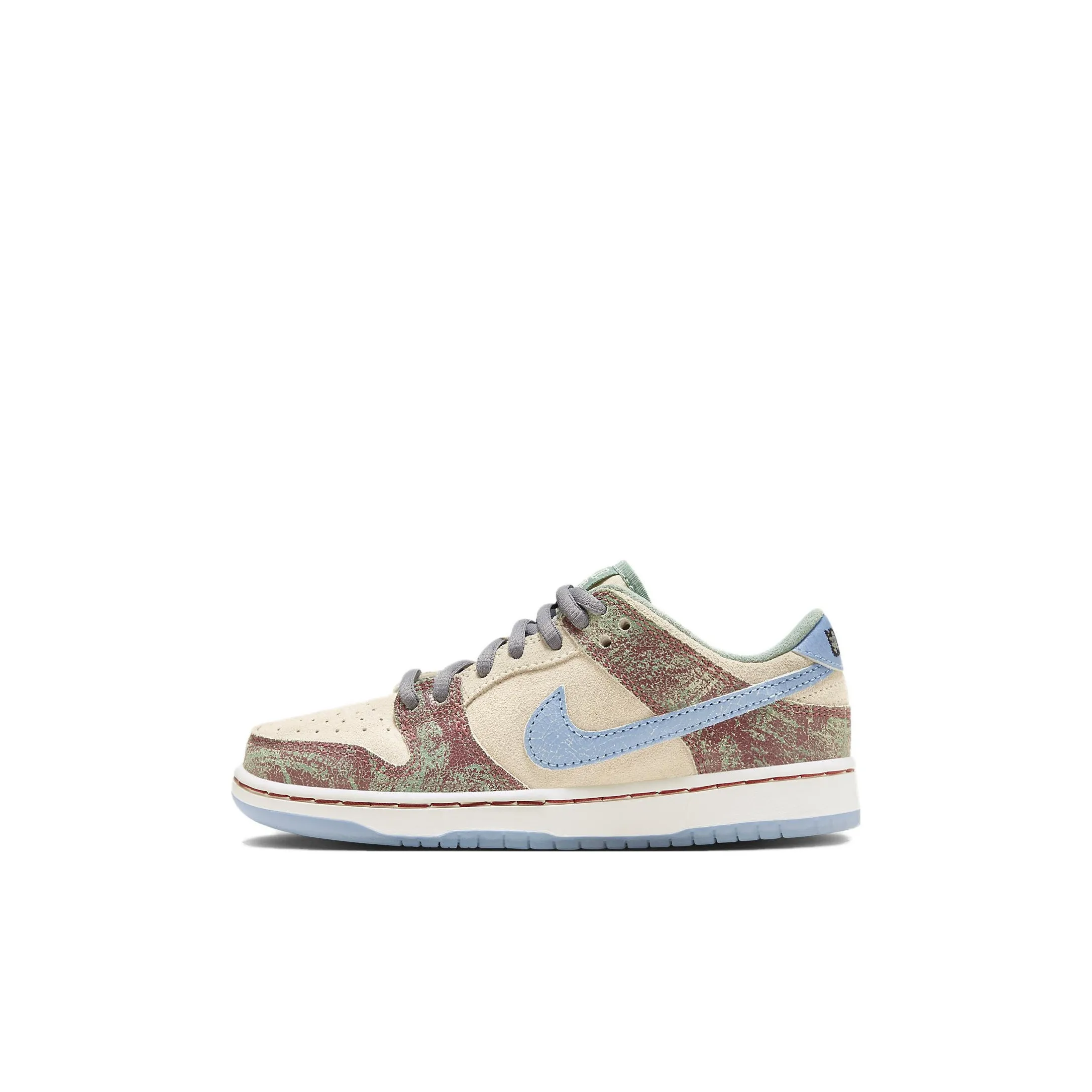 Nike Dunk SB Low Топ Детские Скейтбординги Экрю Детский