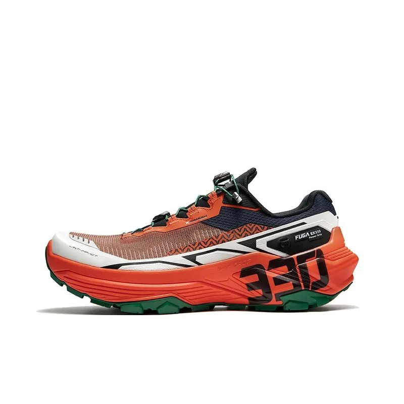 KAILAS FUGA Амортизация Износостойкие Низкие Беговые Кроссовки Мужские Fuga Оранжевый Натуральный Неотбеленный Темно-синий