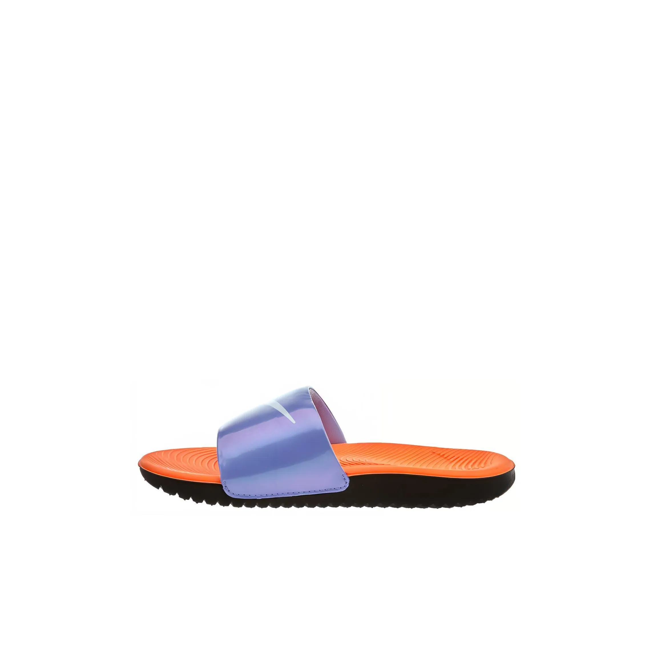 Nike Kawa Slip Resistant Abrasion Resistant Детские домашние тапочки Пурпурно-оранжевый для малышей