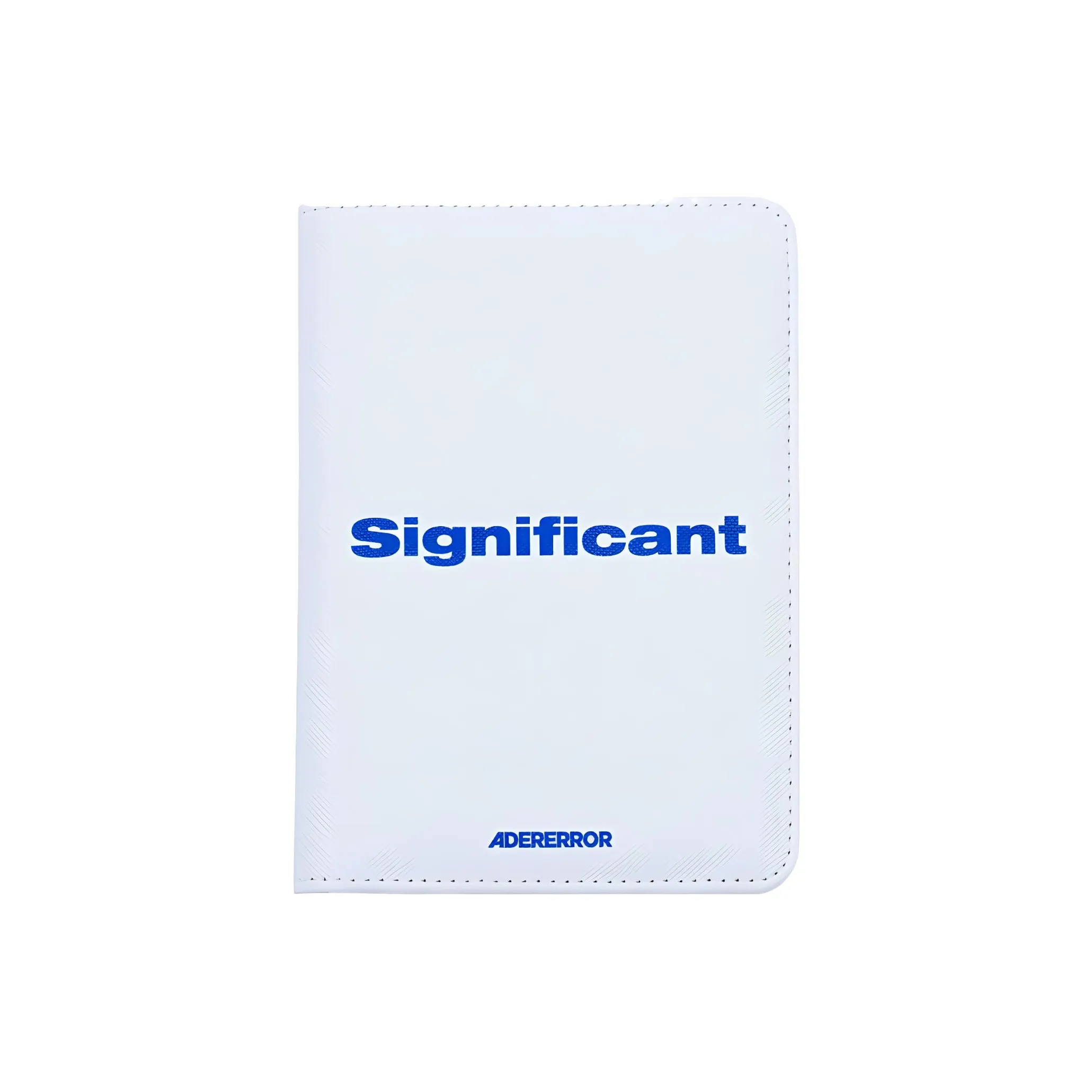 ADER ERROR Polyester With Polyurethane Wallet, Passport Holder Regular Unisex Gray White