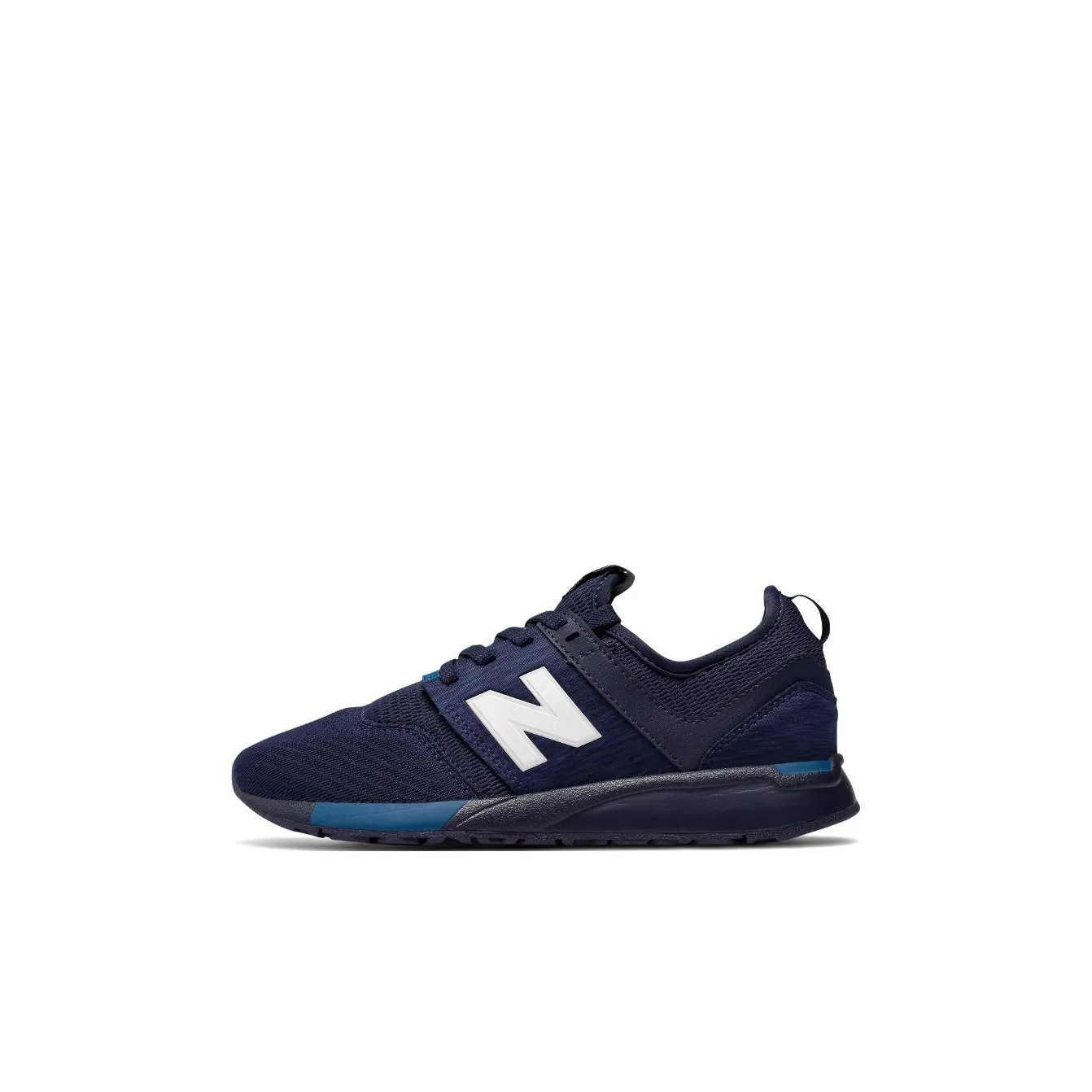 New Balance Anti Slip Wear Resistant Low Top Kids' Running Shoes Marine Blue Kids'