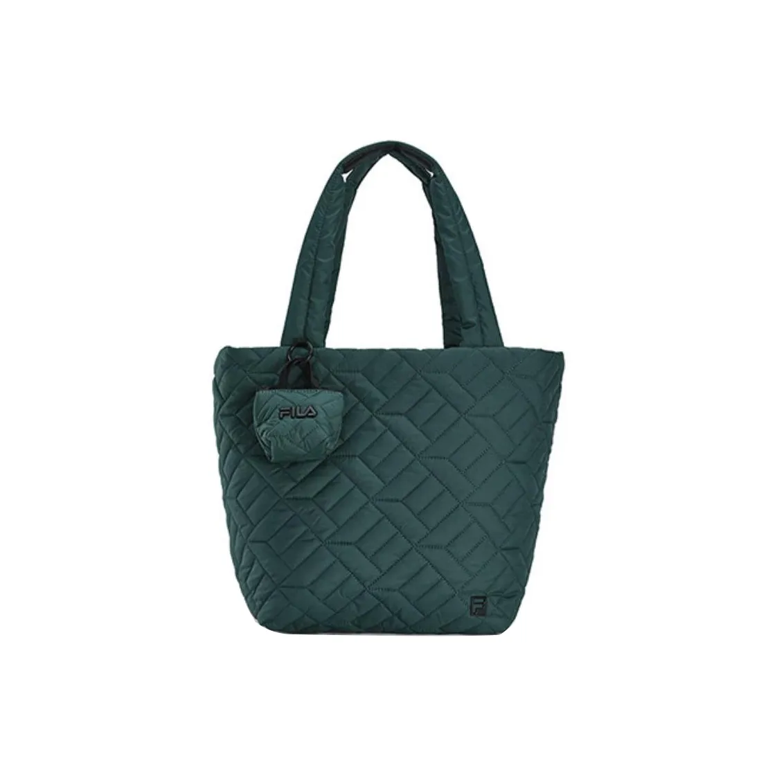FILA Fitness Fabric Tote Bag, Shopping Bag, Handbag Tubas Women's Mountain Wall Green