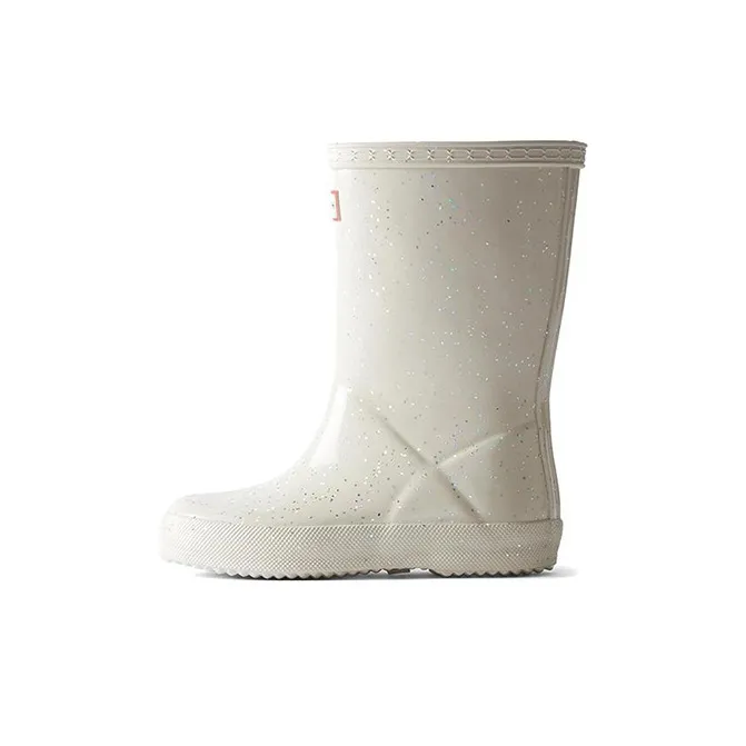 HUNTER Износостойкий и водонепроницаемый высокий топ детские ботинки белые для малышей