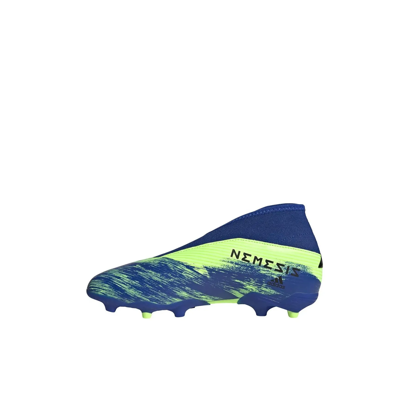 Adidas Nemeziz Anti Slip Wear Resistant Low Top Soccer Shoes Blue Kids'