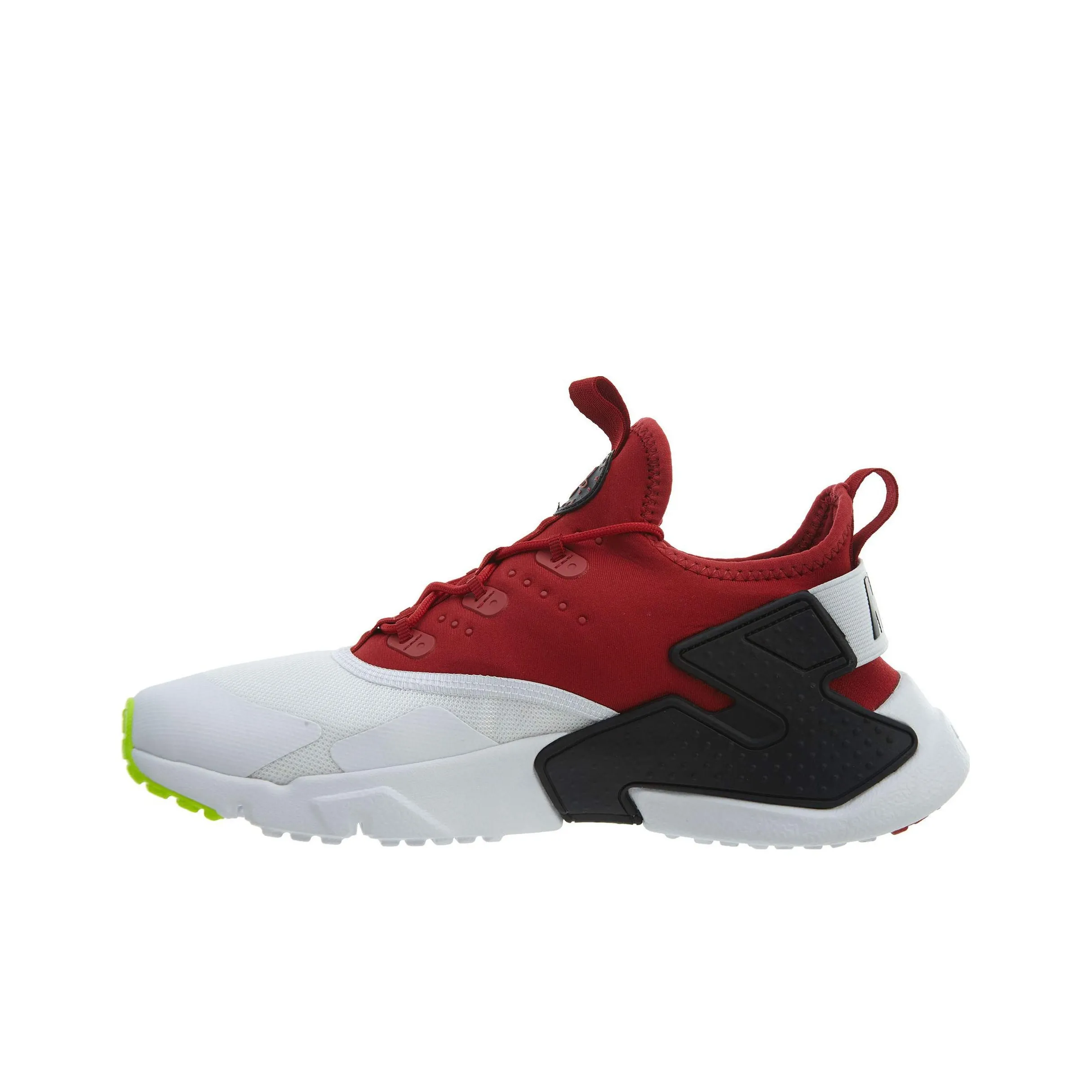 Nike Huarache Run Устойчивый к истиранию Дышащий Низкий Топ Детская Беговая Обувь Красный Белый Черный Подростки