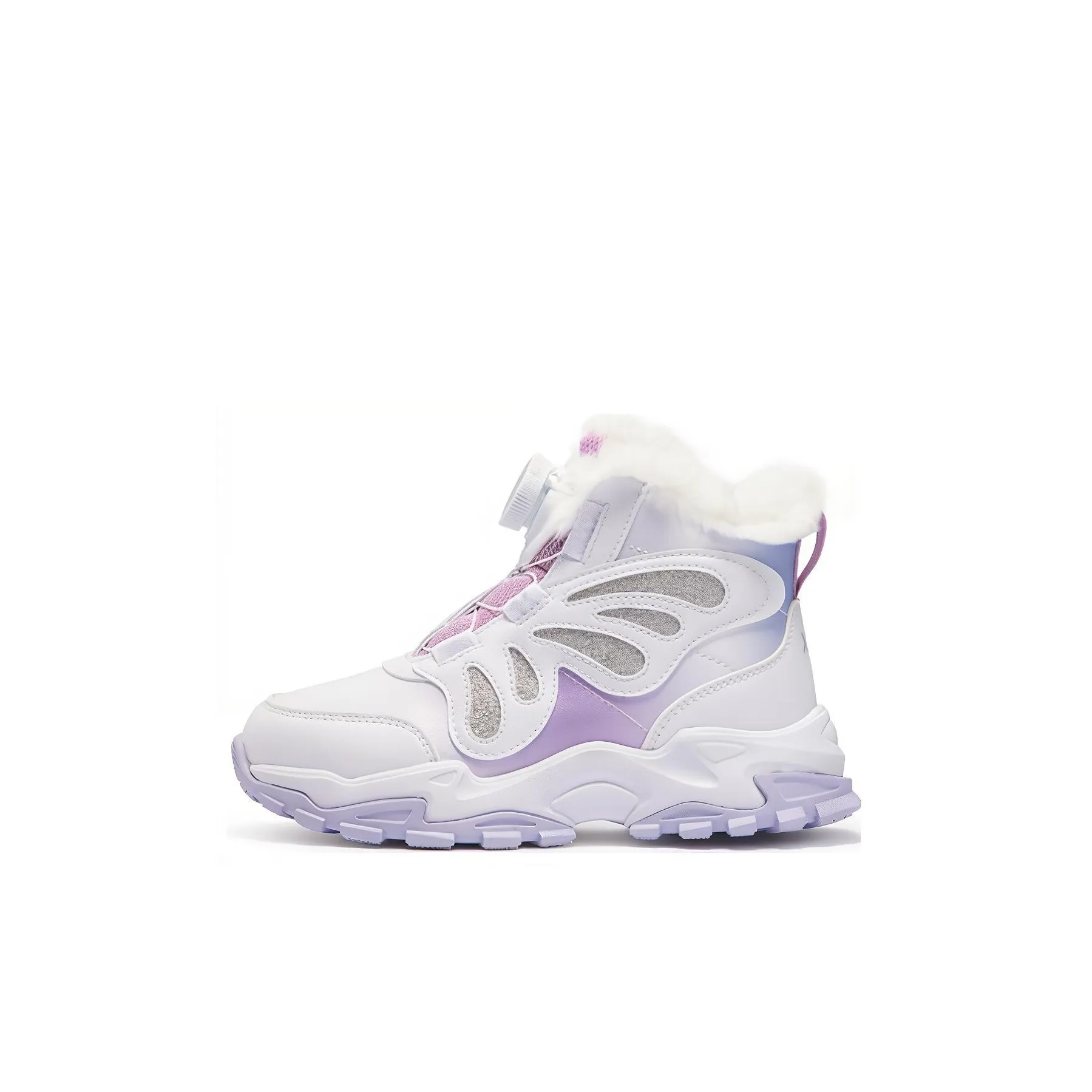 XTEP Амортизация Детские ботинки для детей 3-7 лет Фиолетовый Синий Фиолетовый