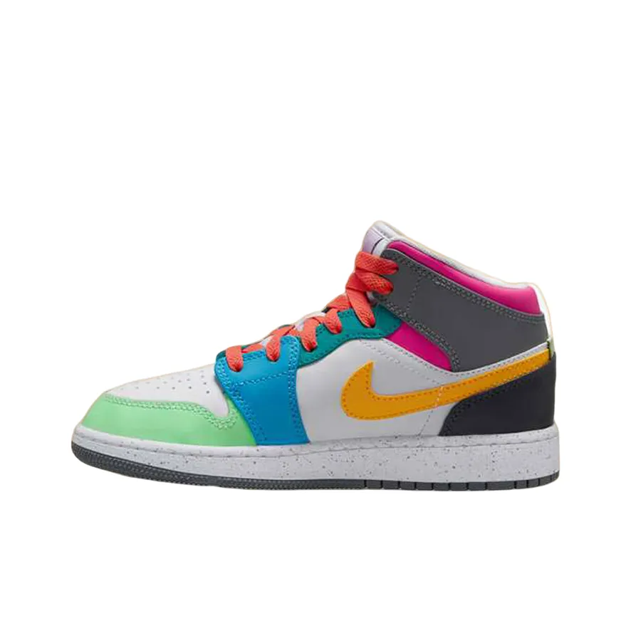 Air Jordan 1 Mid SE GS 'Multi Color'