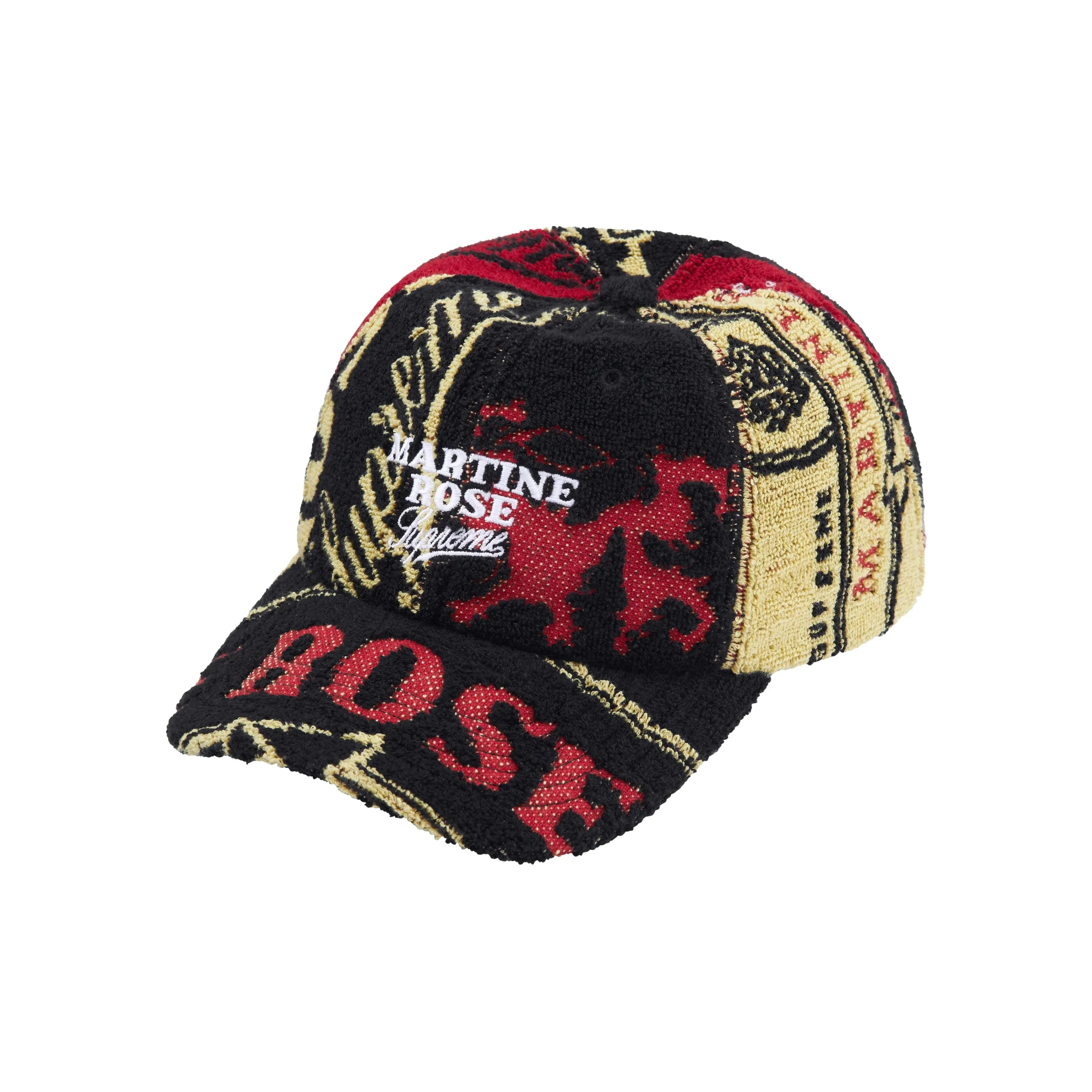 Supreme x Martine Rose Хлопок Бейсболки Унисекс Черный