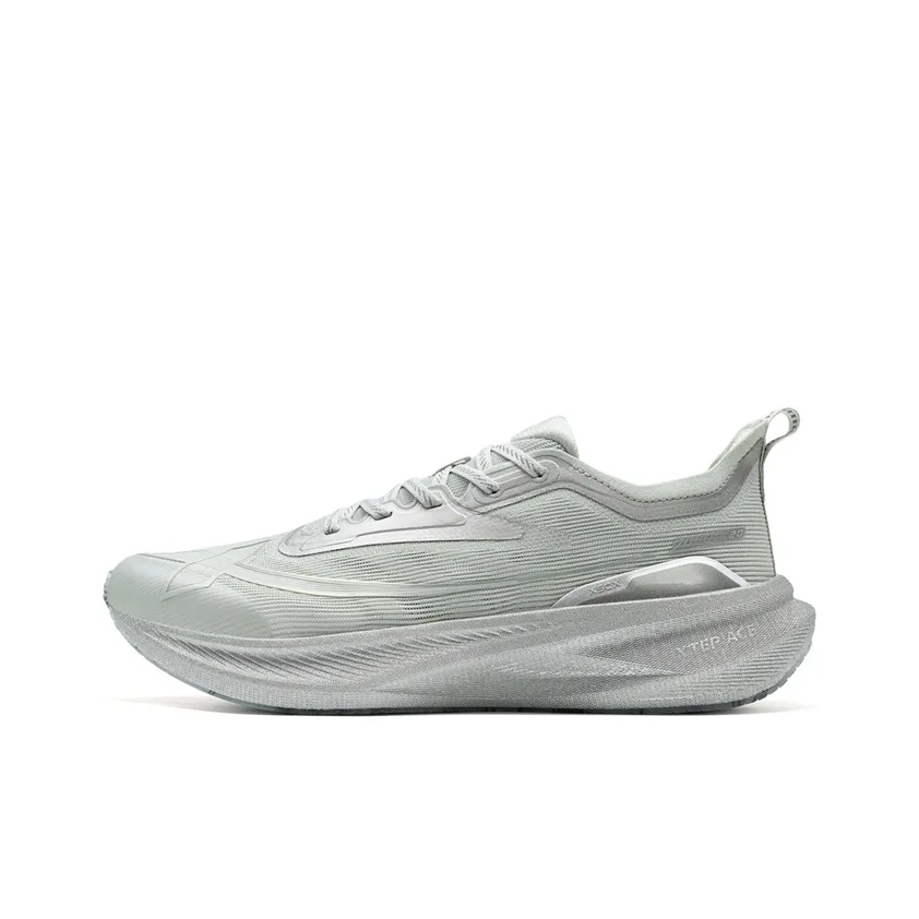 XTEP Two Thousand Kilometers 2.0 Cushioning Wear-Resistant Low-Top Running Shoes Men's Scholar Color Scheme