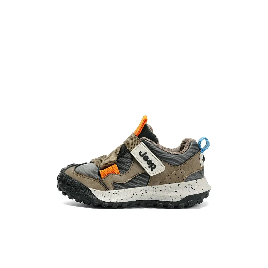 JEEP Низкий Топ KIDS Lifestyle Shoes Черный Оранжевый Детский