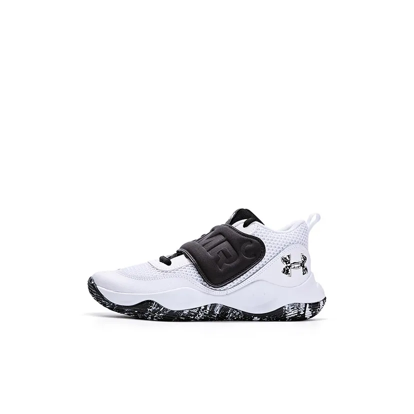 Under Armour Low Top Basketball Shoes White Kids'