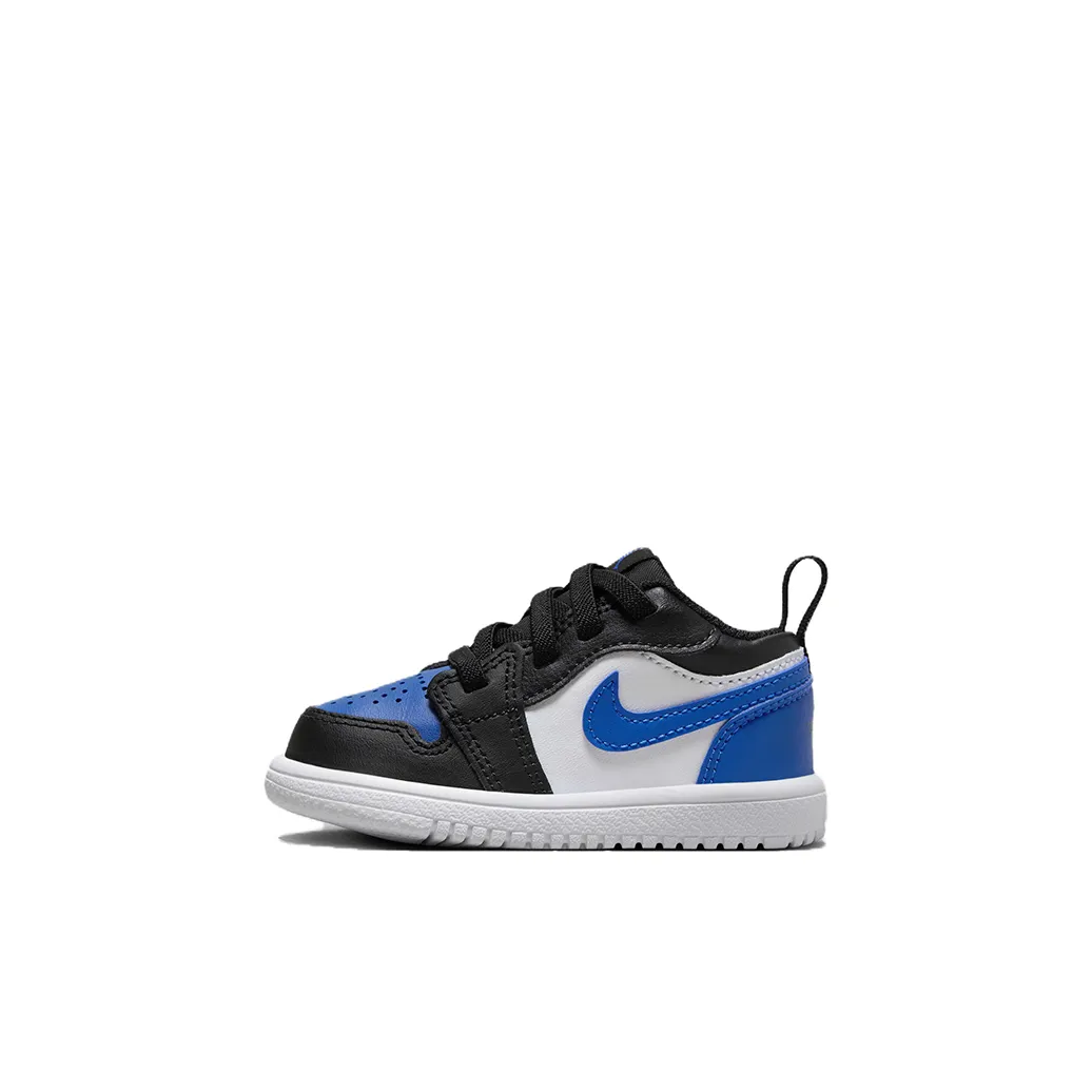 Jordan Air Jordan 1 Low Alt Аbrasion Resistant Низкий Топ Обувь для малышей Black Blue Infant And Toddler