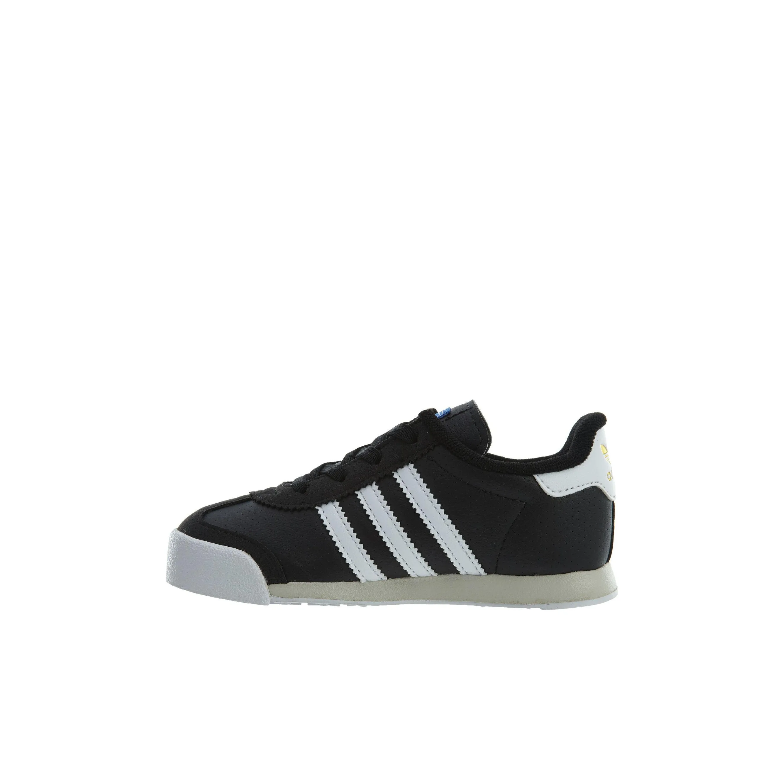 Adidas Originals Samoa Cushioning Wear Resistant Low Top Kids' Skateboarding Shoes Black Kids'