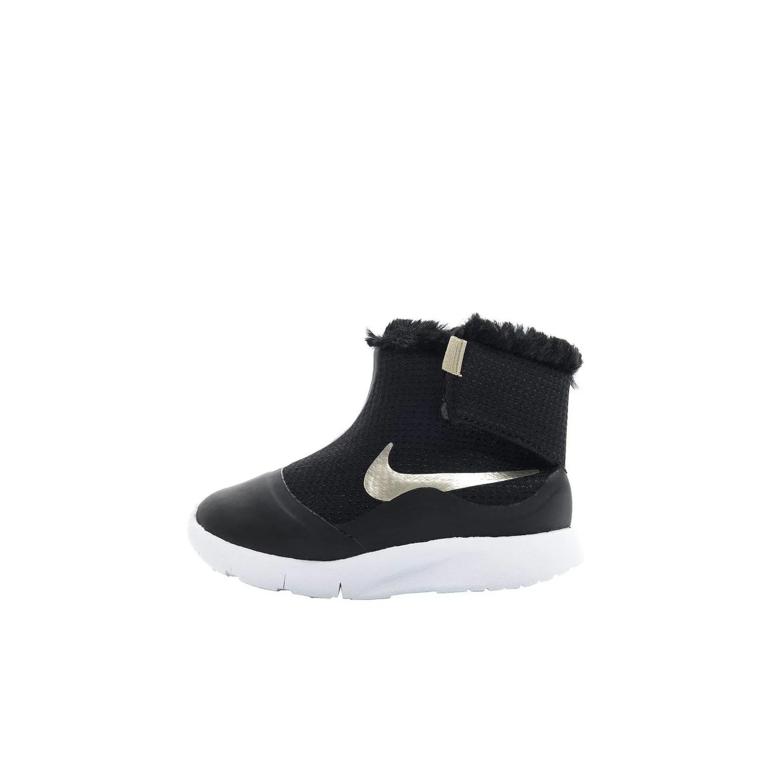 Nike Tanjun High Топ Обувь для малышей Черный белый Infant And Toddler