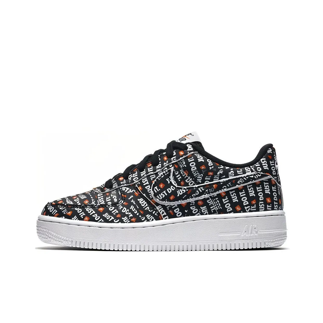 Nike Air Force 1 Low Just Do It Pack Black GS