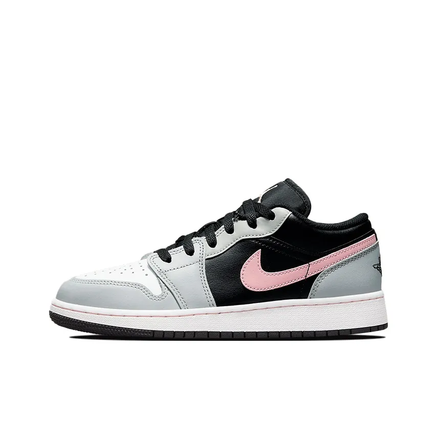 Jordan 1 Low 'Black Grey Pink' GS