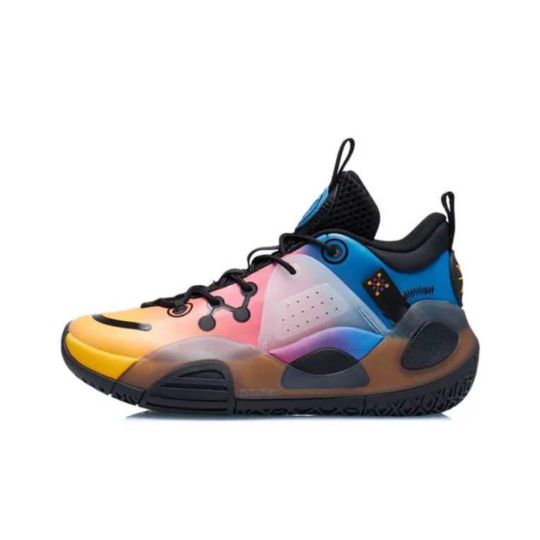 LINING YOUNG Vader Детские баскетбольные кроссовки MID Топ Школьный возраст