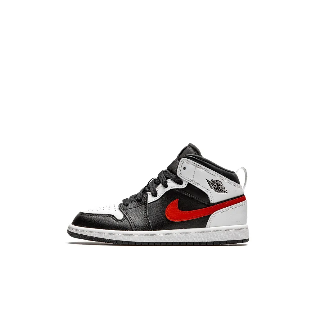 Jordan Air Jordan 1 Детские баскетбольные кроссовки MID Топ Pre School